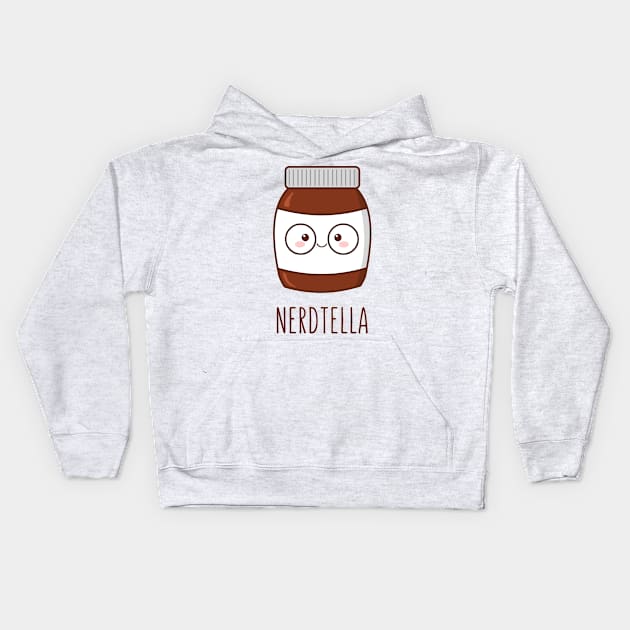 Nerdtella Kids Hoodie by AnishaCreations